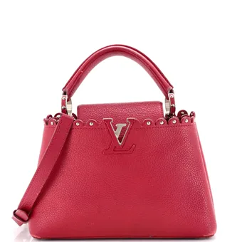 Louis Vuitton Capucines Bag Leather with Embellished Detail BB