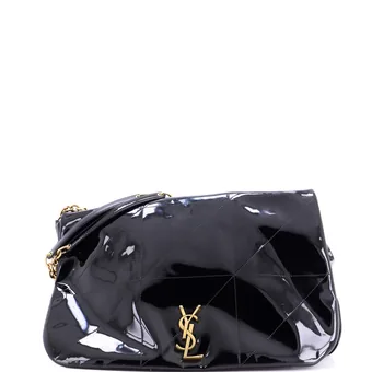Saint Laurent Jamie 4.3 Shoulder Bag Quilted Patent Large