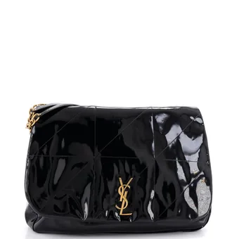 Saint Laurent Jamie 4.3 Shoulder Bag Quilted Patent Large