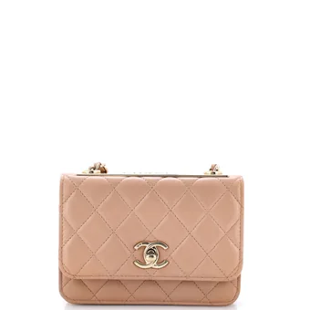 Chanel Trendy CC Wallet on Chain Quilted Lambskin Mini